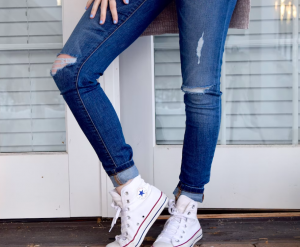spodnie jeansowe
